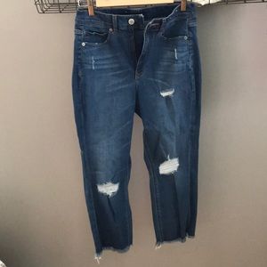 Express crop jeans